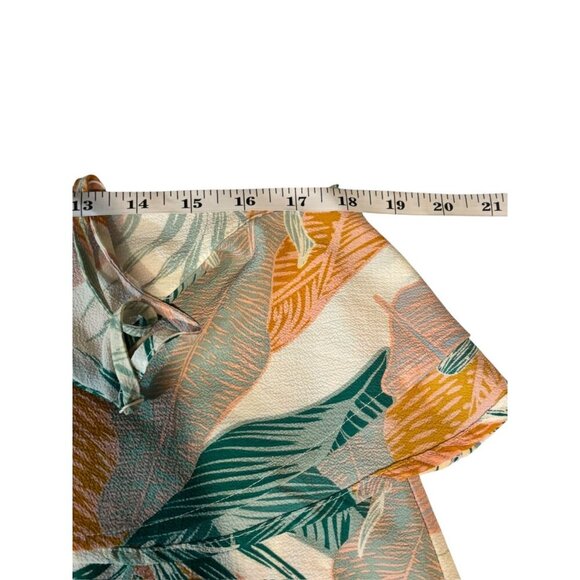 L Love Women's Floral Thin Strap Top - Picture 4 of 5